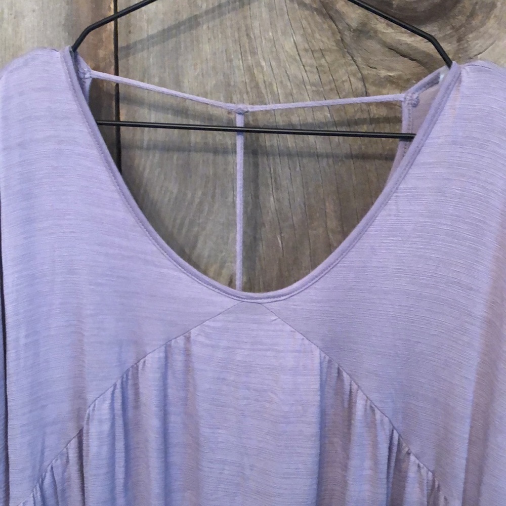 Cy Fashion Boho Blouse in Purple Size Medium - Picture 4 of 12